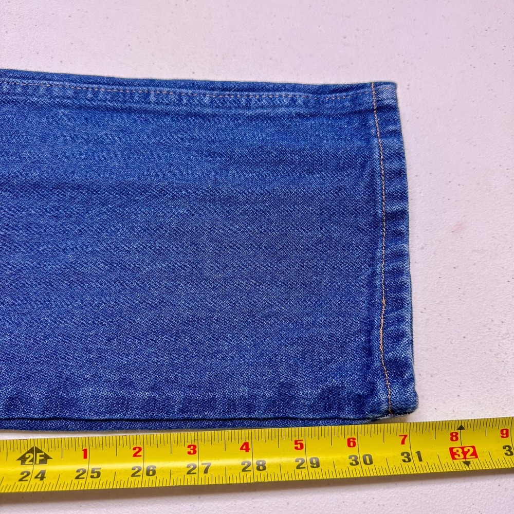 Wrangler Jeans Womens 9 Blue 14MWZG Cowgirl Rodeo High Rise Straight Denim 30x31 - Picture 12 of 14